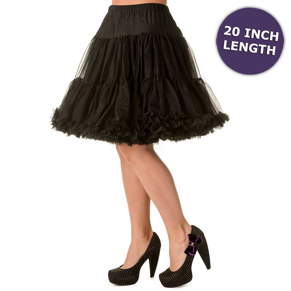 Banned - Walkabout Petticoat - Vintage - Zwart